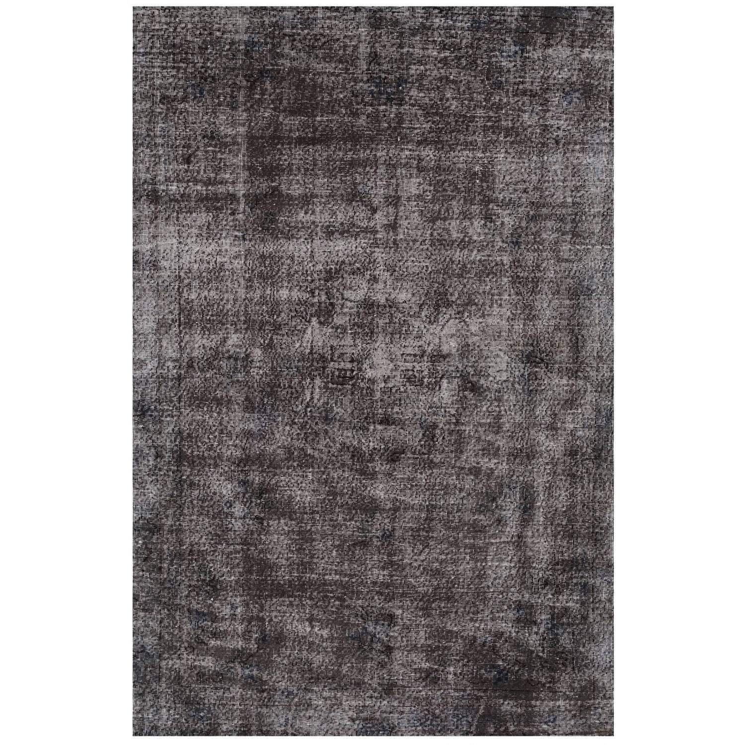 prostokątny dywan w stalowym kolorze